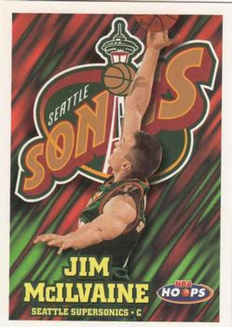 Amazon.com: 1997-98 NBA Hoops Series 1#141 Jim McIlvaine Seattle